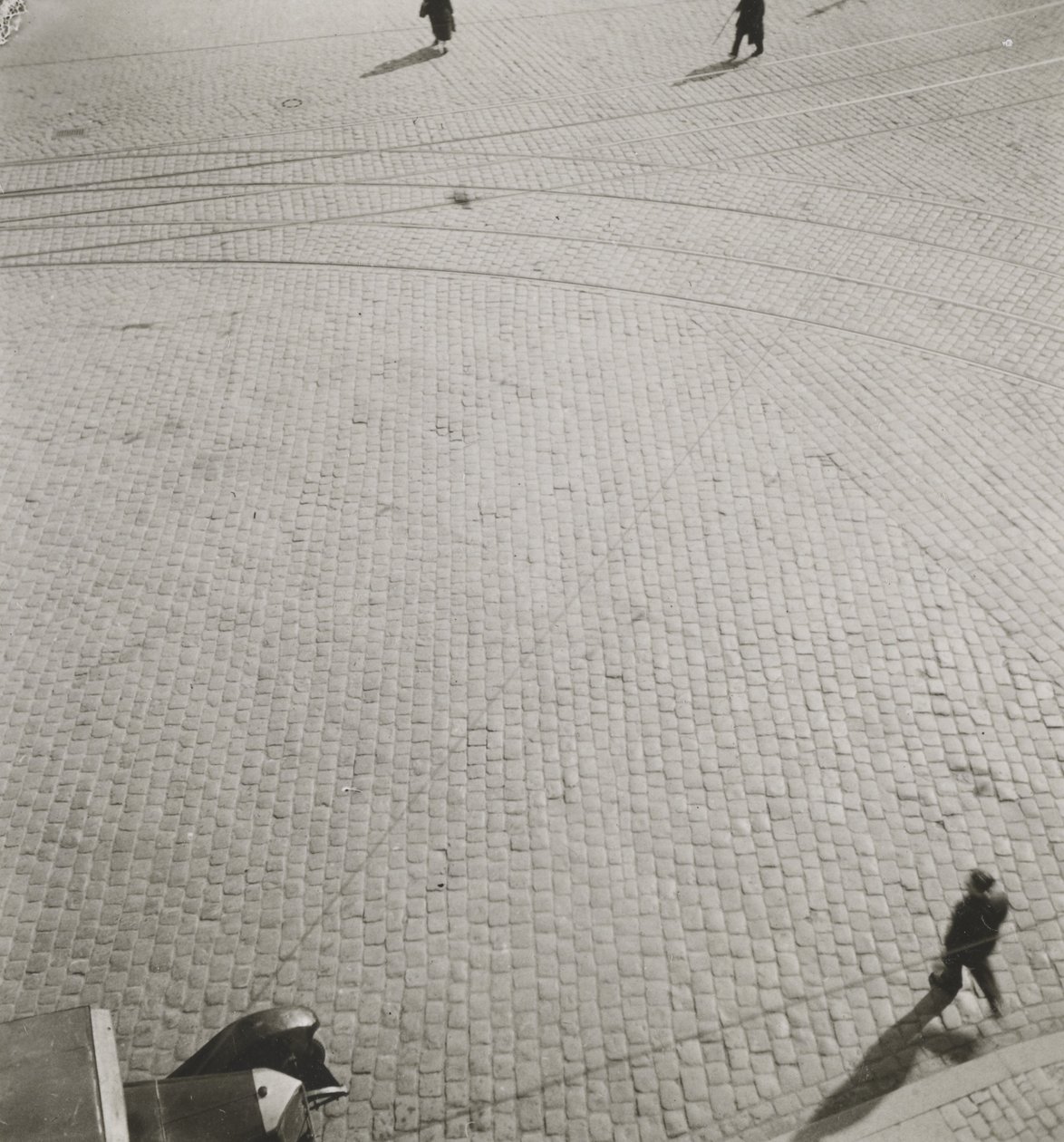 Uden titel, ca. 1920 (kontakttryk af gelatinesølv) af Laszlo Moholy Nagy