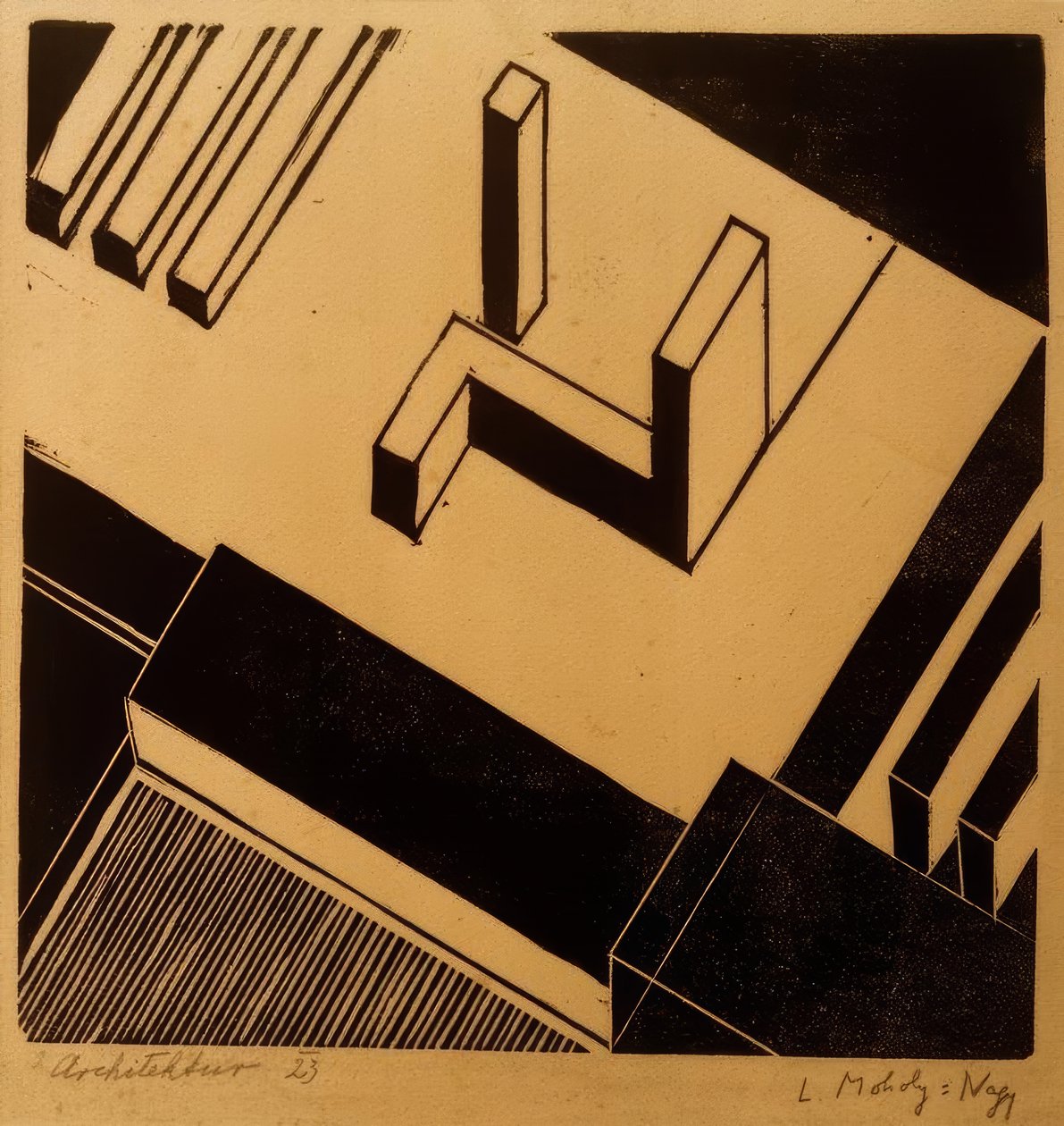 arkitektur af Laszlo Moholy Nagy