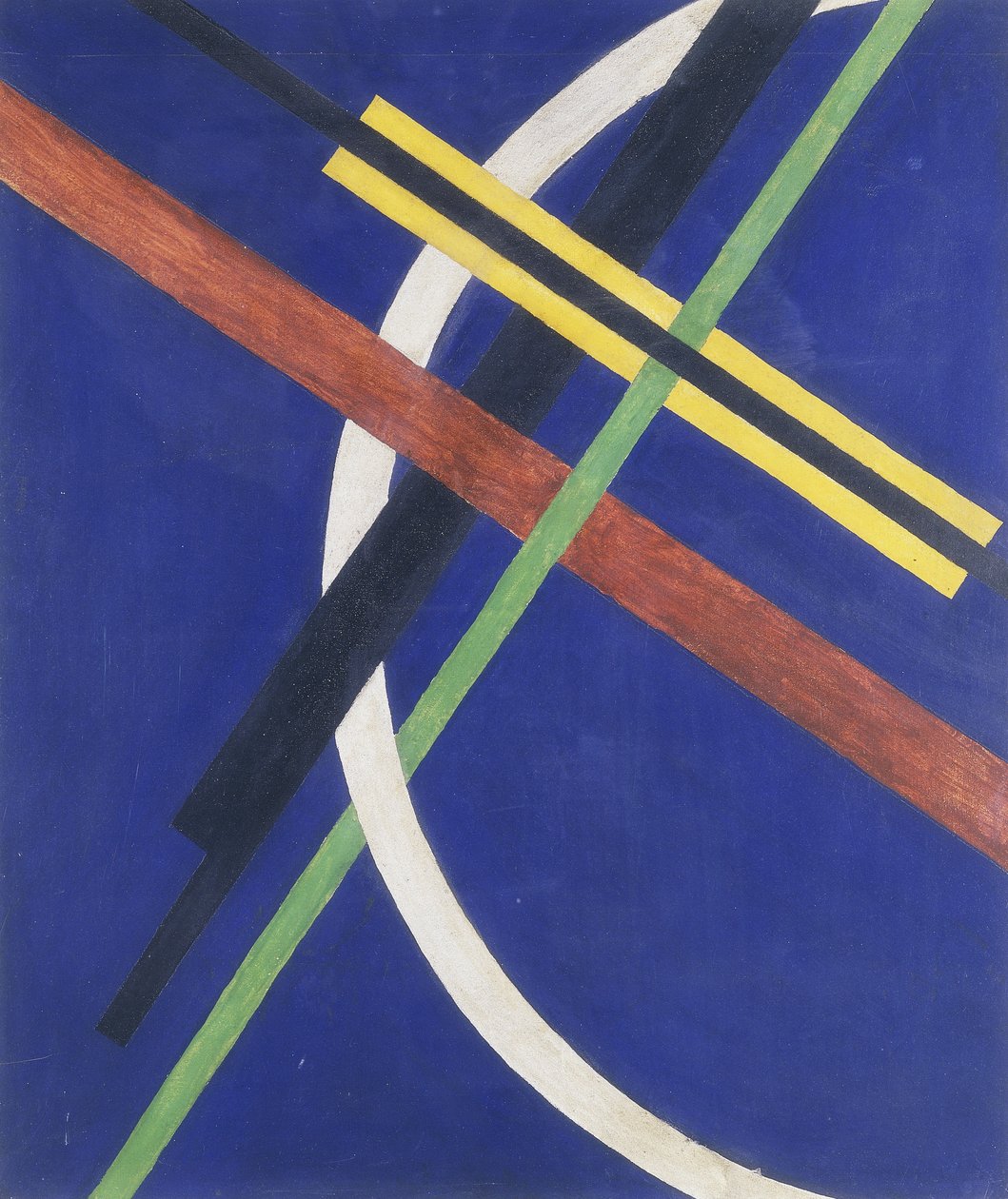 Arkitektur I, 1922 af Laszlo Moholy Nagy