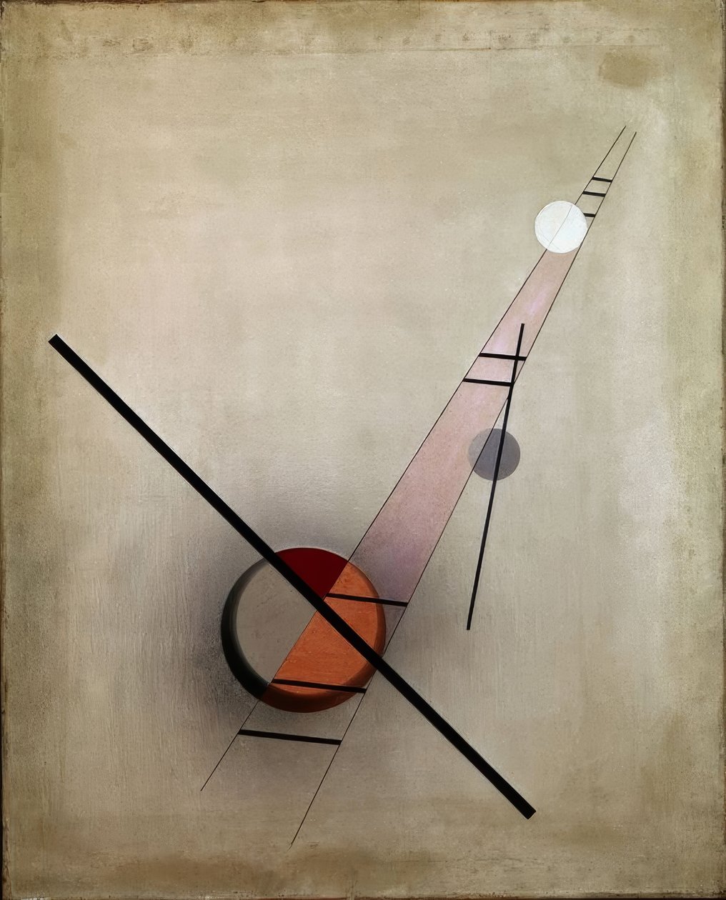 Komposition 2 IV af Laszlo Moholy Nagy