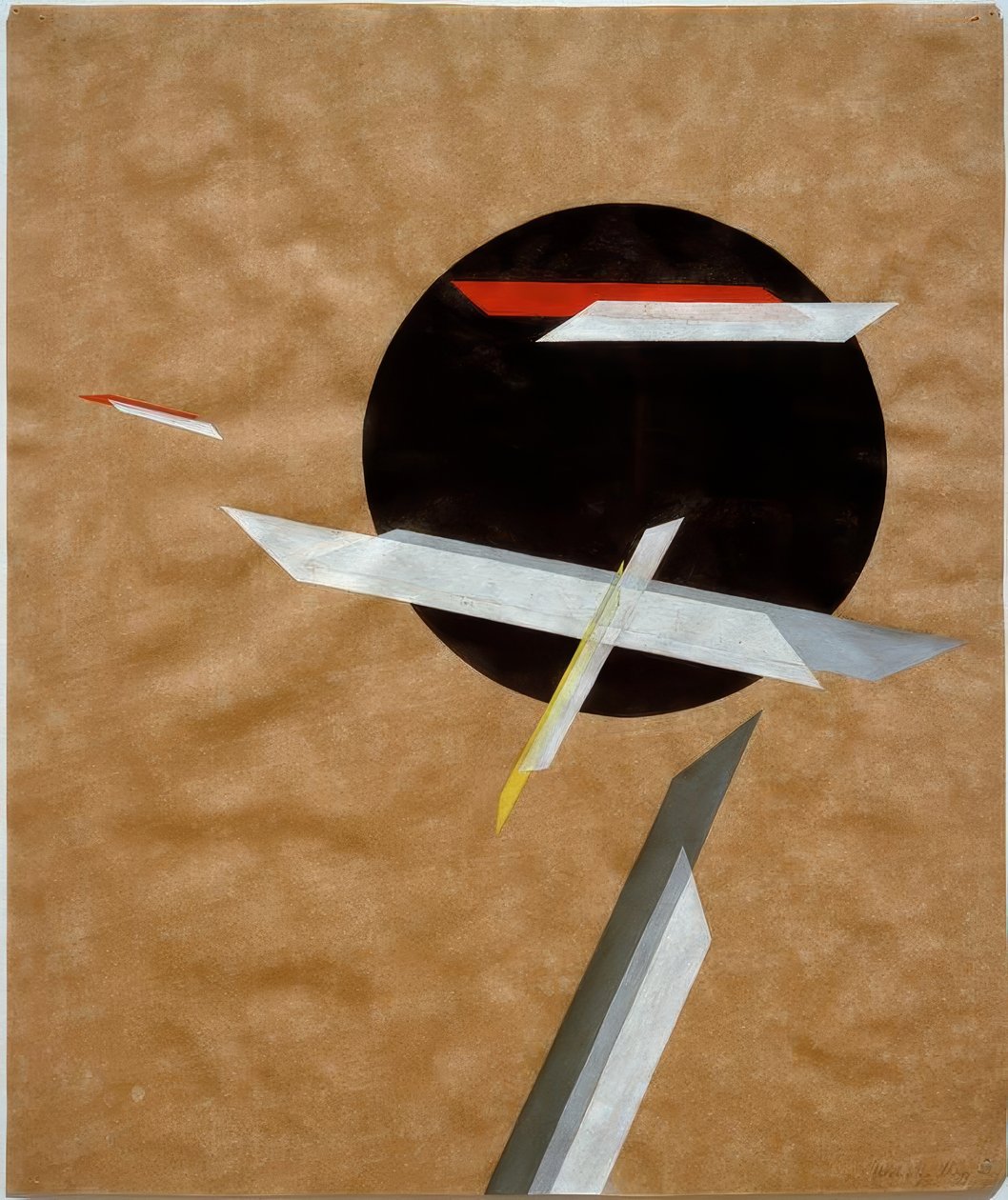 Konstruktion (Perg 1) af Laszlo Moholy Nagy