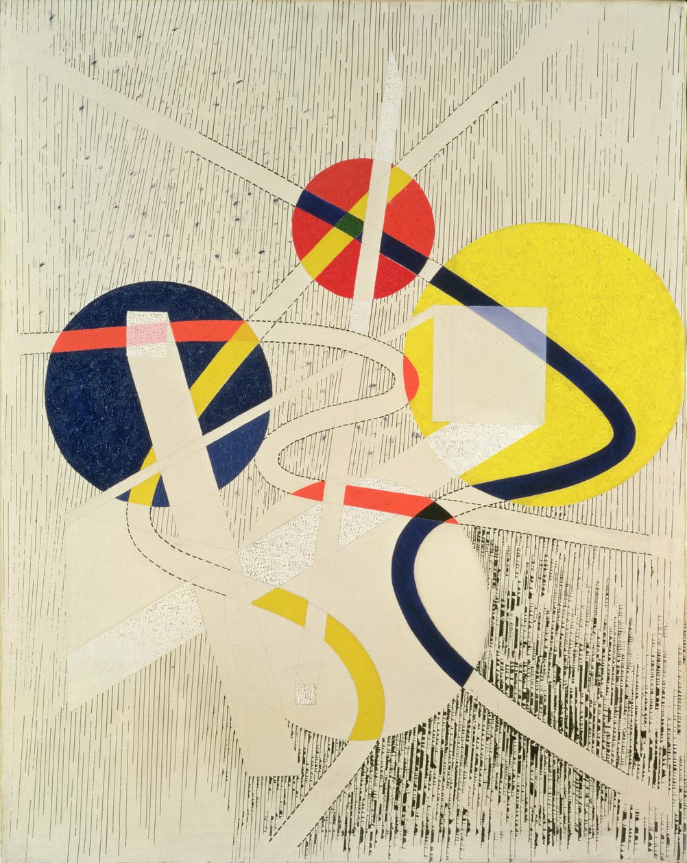 Nuklear Space, 1946 af Laszlo Moholy Nagy