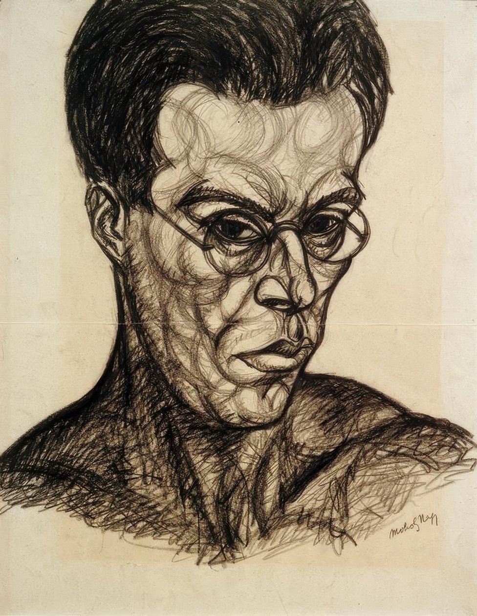 Selvportræt af Laszlo Moholy Nagy