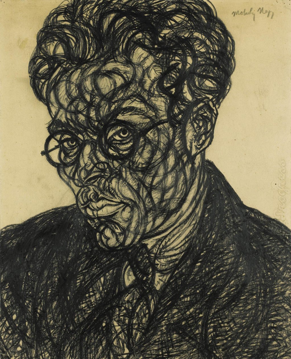 Selvportræt. af Laszlo Moholy Nagy