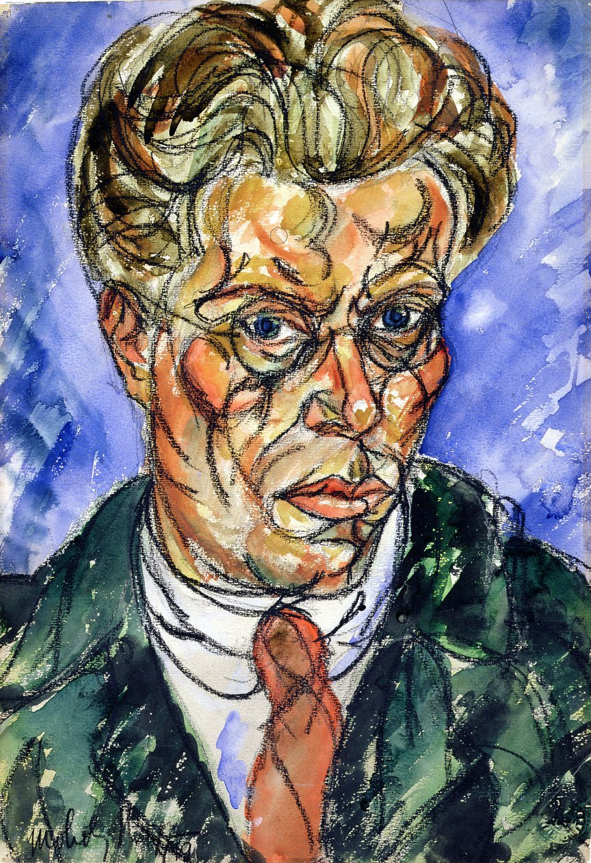 Selvportræt af Laszlo Moholy Nagy