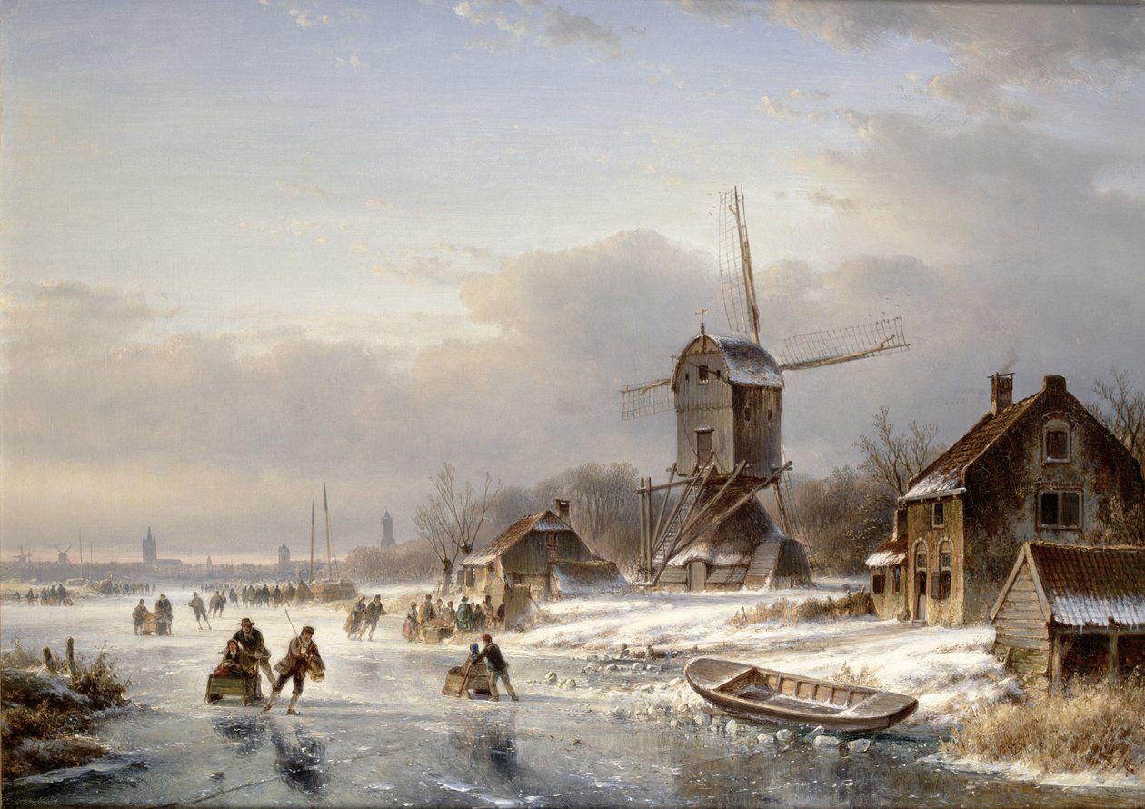 Et Vinterlandskab af Laurens Johannes Kleijn