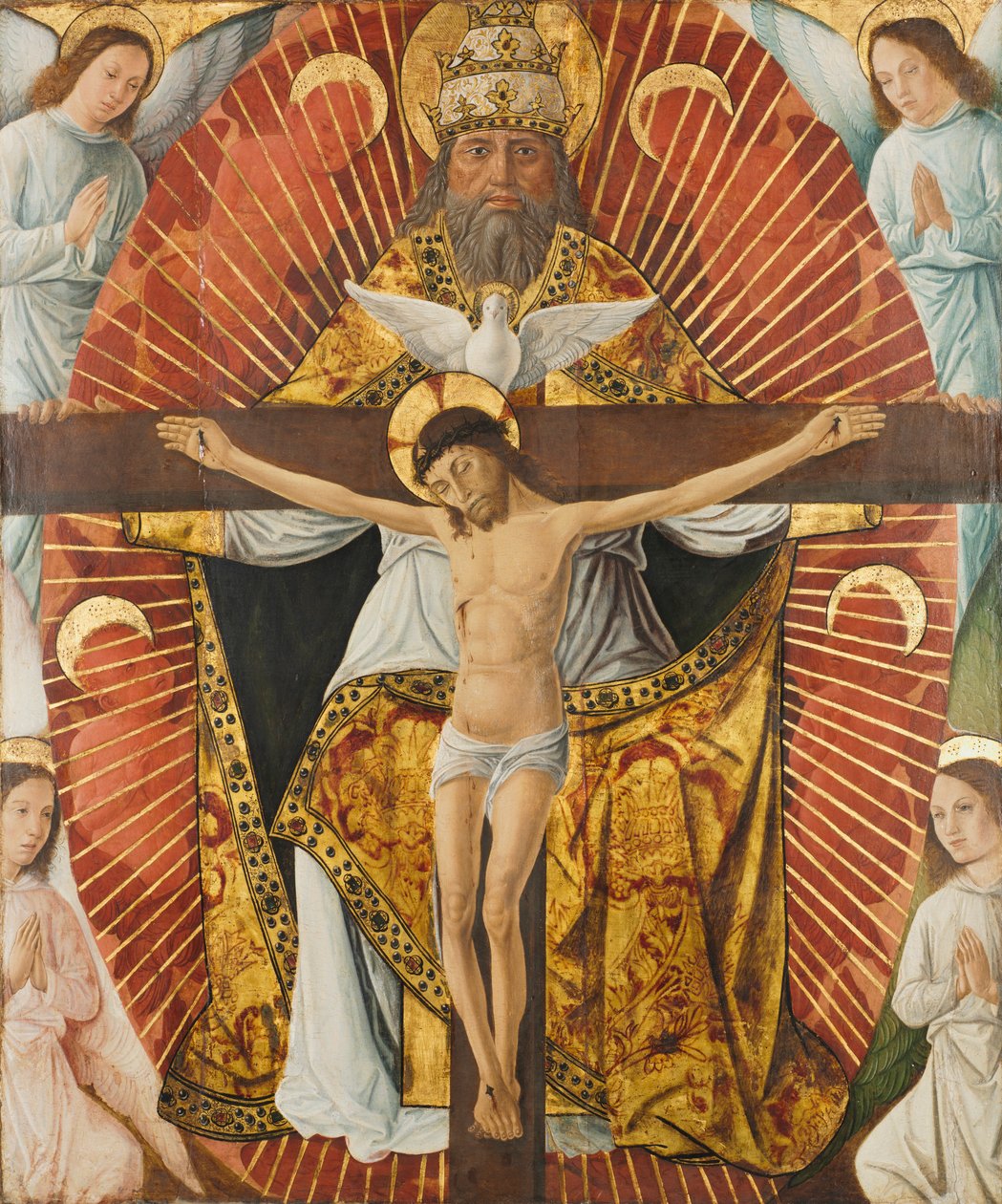 Treenigheden, ca. 1460. af Laurent Girardin