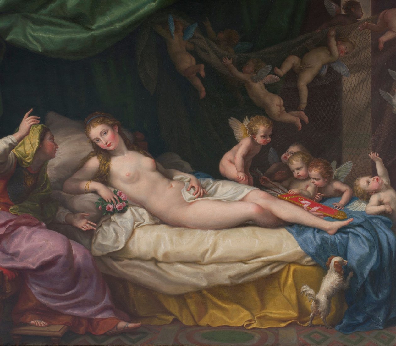 Venus og Minerva af Laurent Pecheux