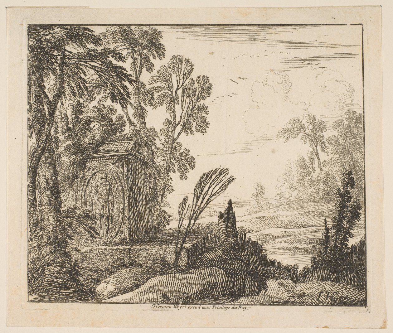 Sarkofagen, 1640. af Laurent de la Hyre