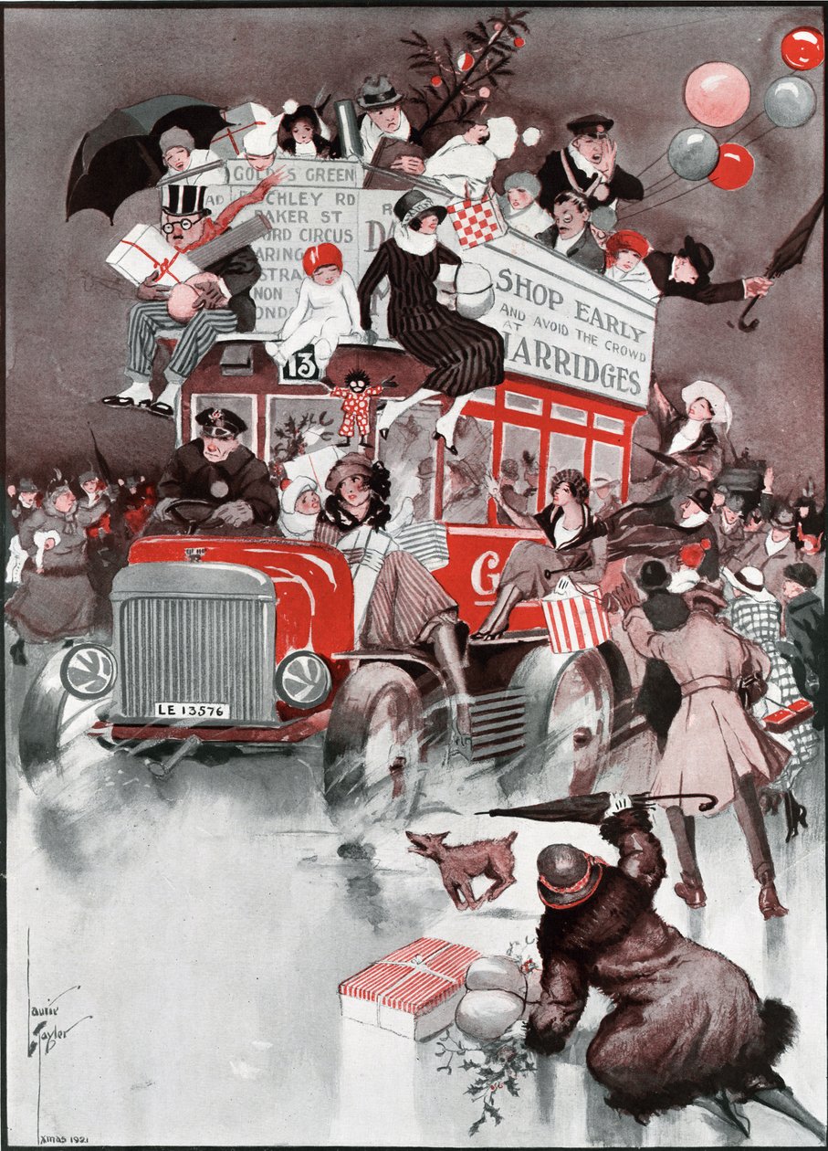 Juleindkøb 1921. af Laurie Tayler