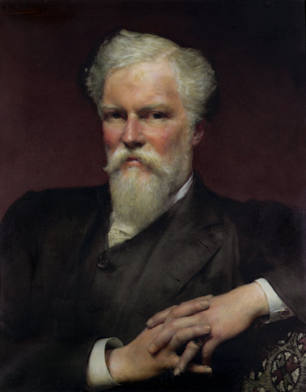 Portræt af Sir Alfred Waterhouse, 1891 af Lawrence Alma Tadema