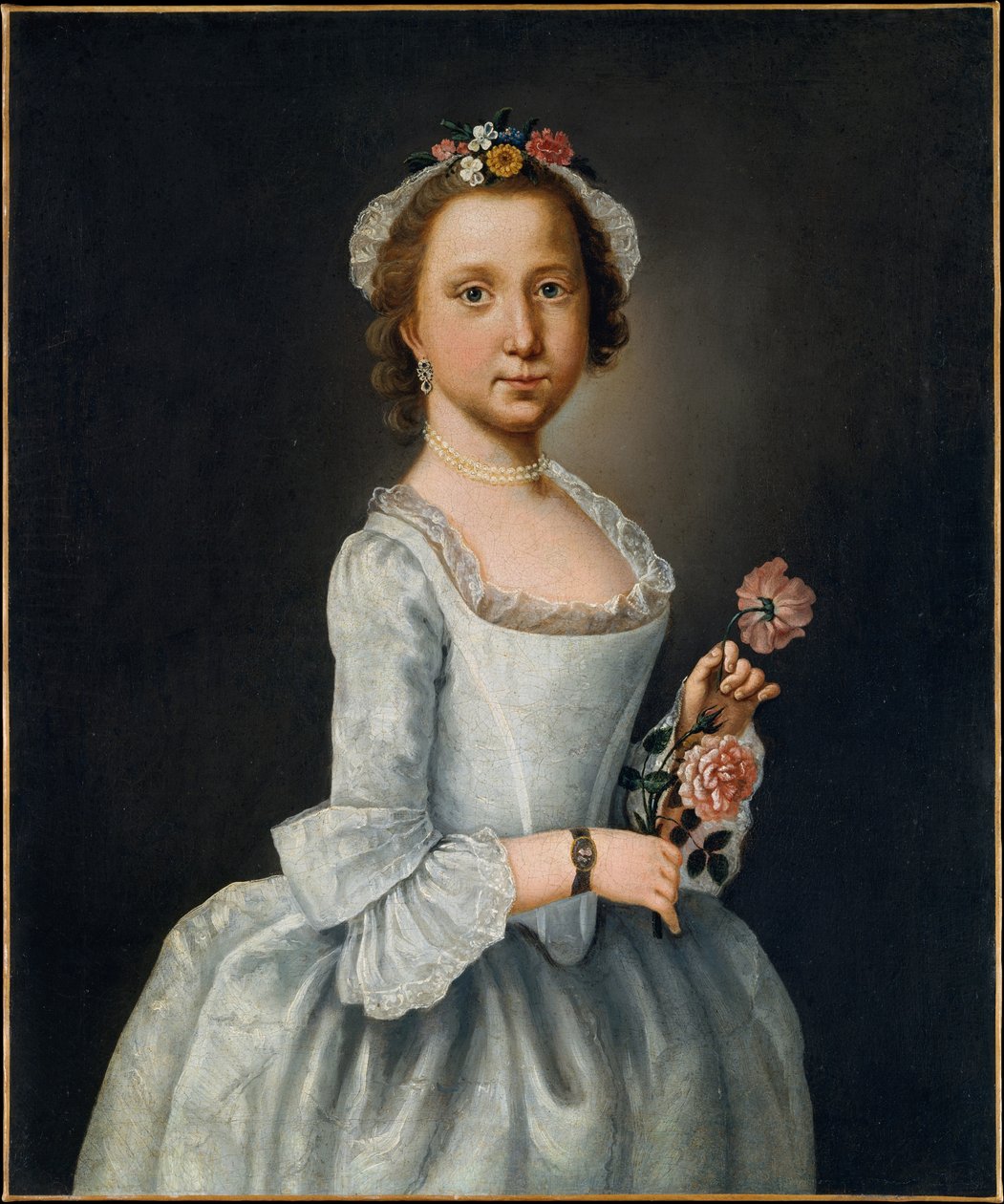 Portræt af en dame af Lawrence Kilburn