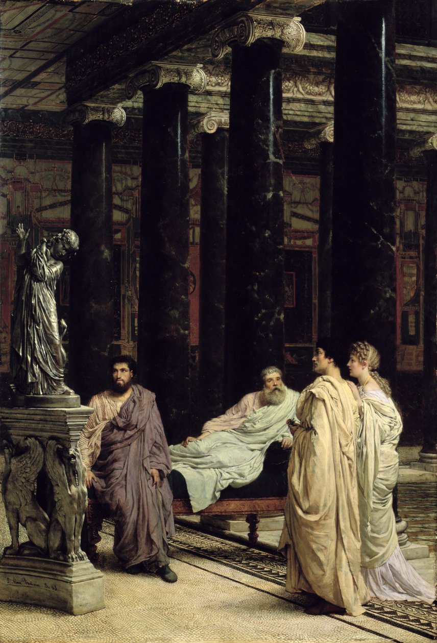 En elsker af kunst af Lawrence Alma Tadema