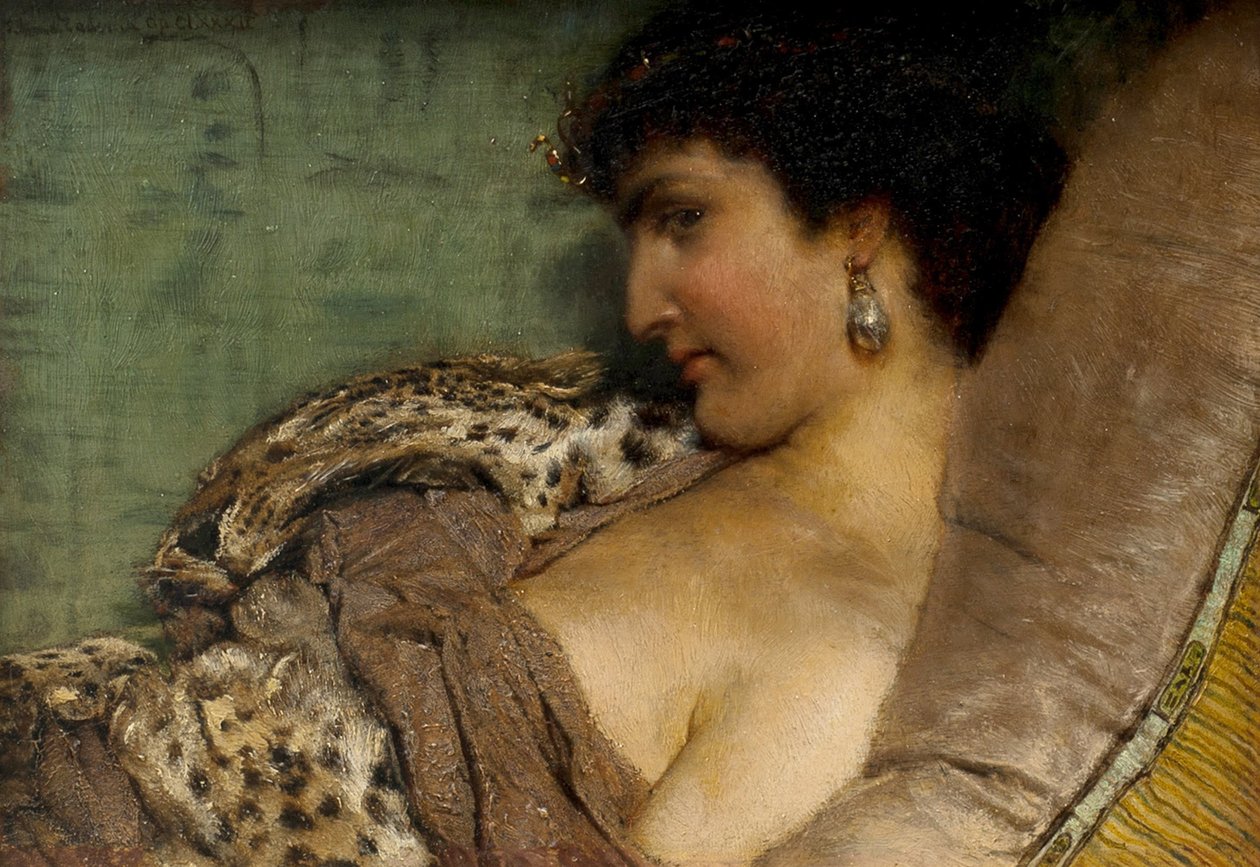 Kleopatra































"
















" af Lawrence Alma Tadema