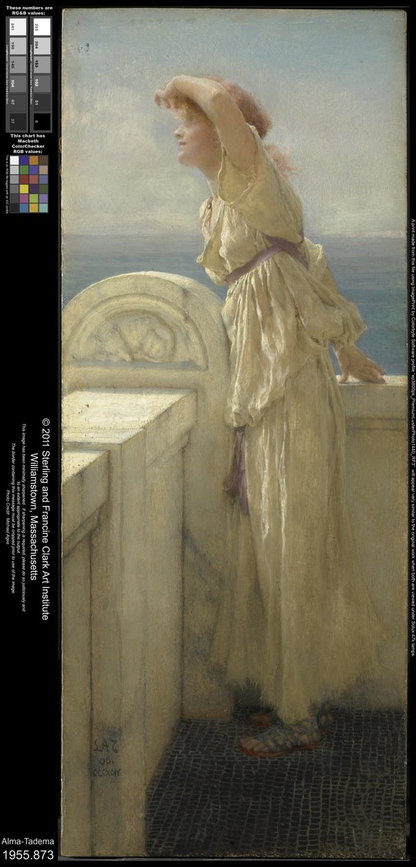 Håber, 1909 af Lawrence Alma Tadema