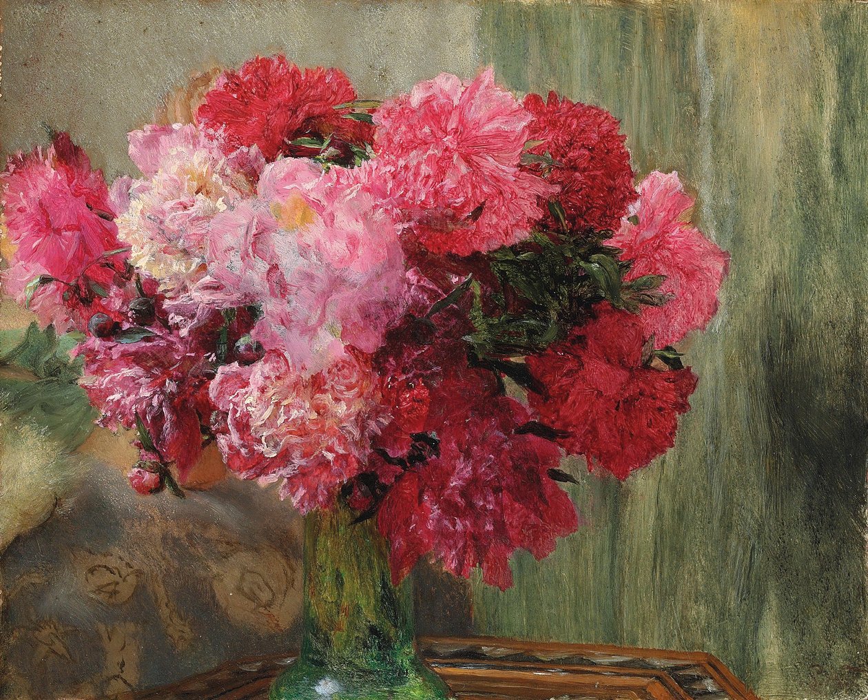 Japanske pæoner af Lawrence Alma Tadema