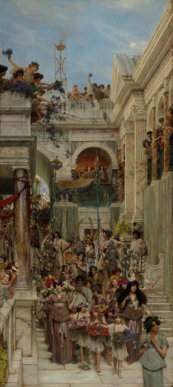 Forår af Lawrence Alma Tadema