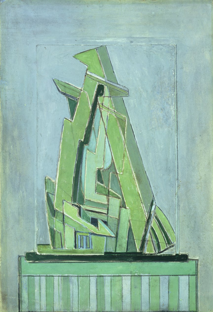 Abstrakt komposition nr. 1 af Lawrence Atkinson