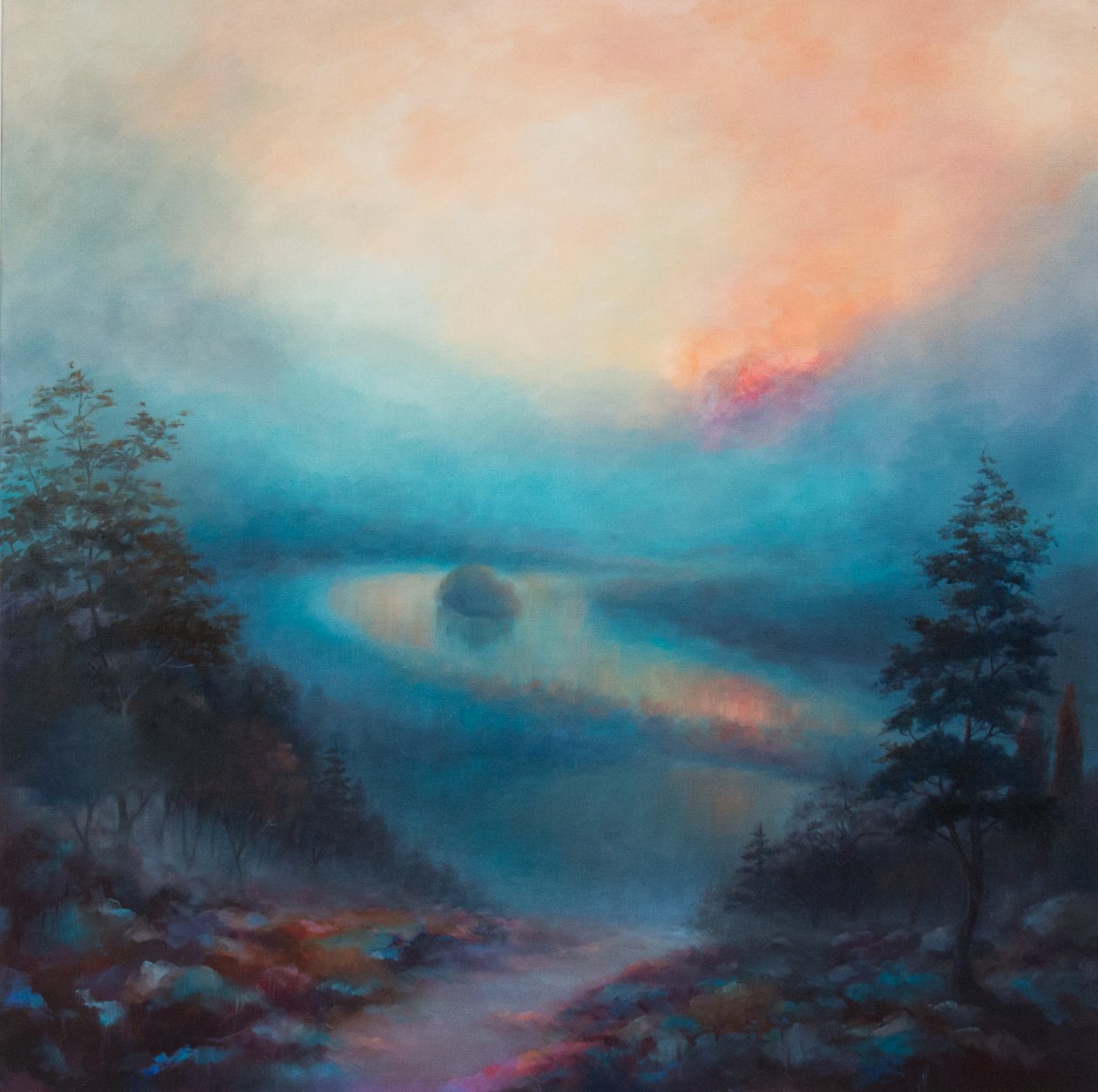 Misty Blue, 2017, af Lee Campbell