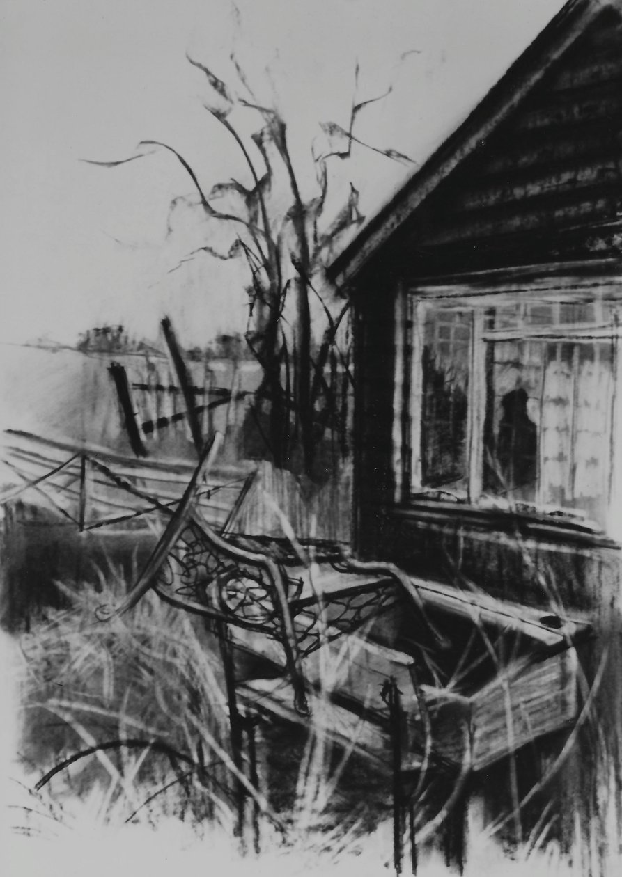 Not Forgotten, 1998 (kul på papir) af Lee Campbell