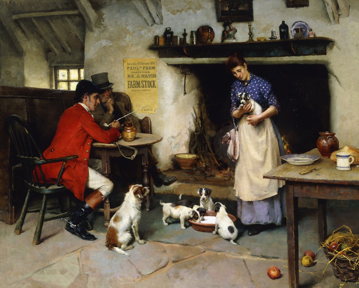 Familiens skønhed, 1895 af Leghe Suthers