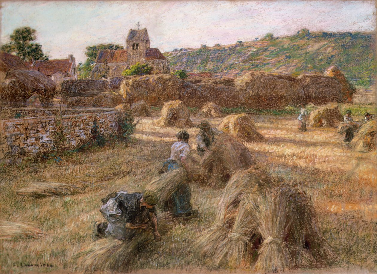 Skærbinderne, 1897 af Leon Augustin Lhermitte