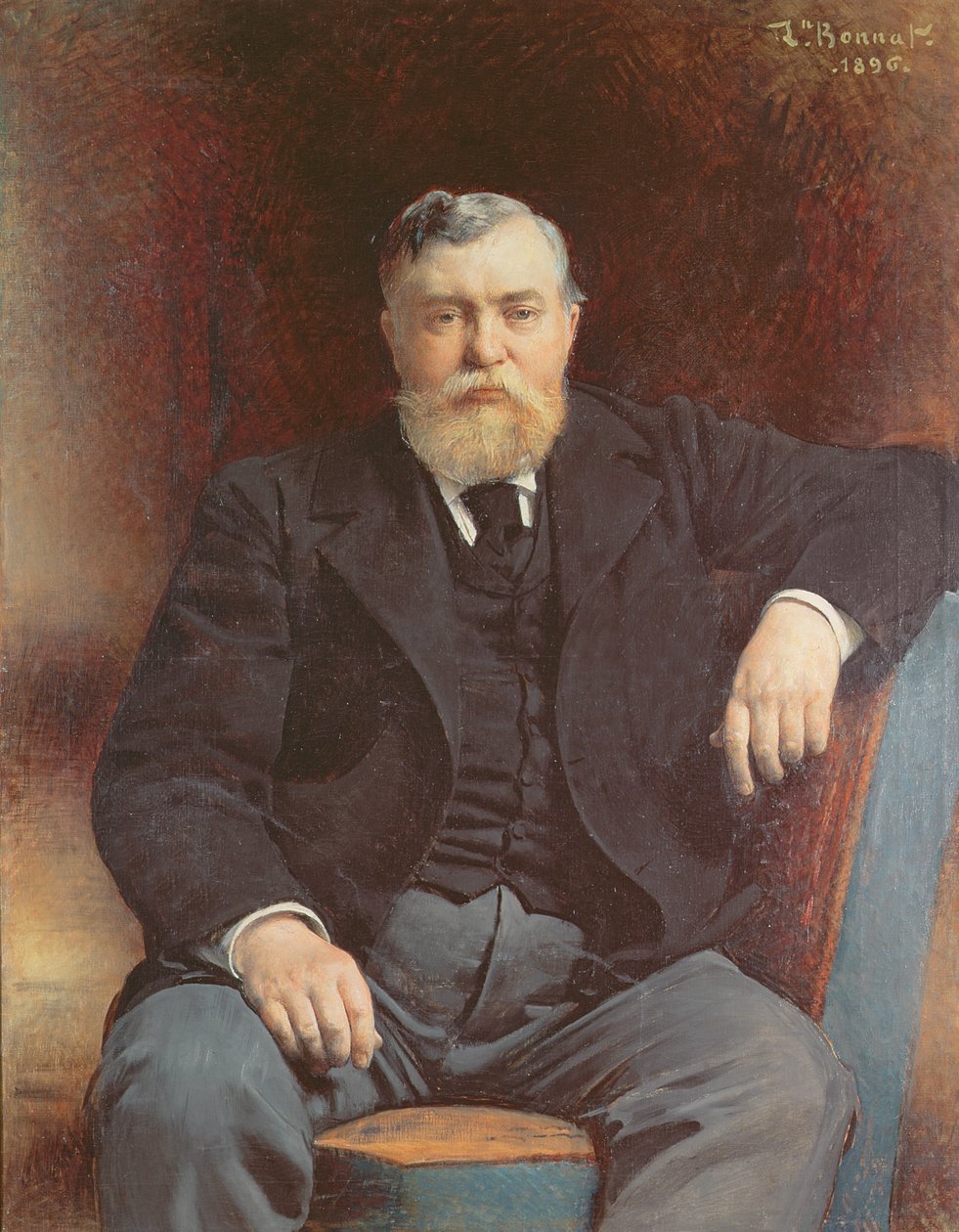 Portræt af prins Vyacheslav Tenishev, 18 af Leon Joseph Florentin Bonnat