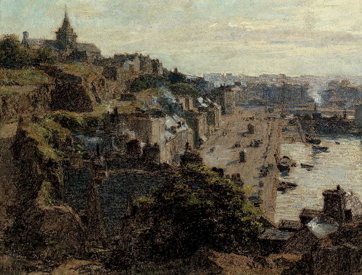 Granville, Morgen, 1892 af Leon Augustin Lhermitte