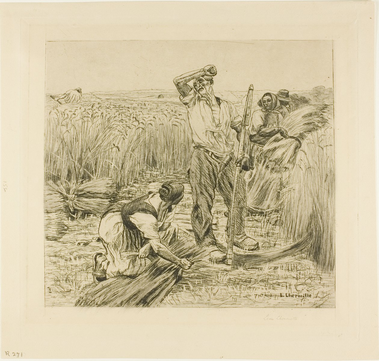 Høst af Leon Augustin Lhermitte
