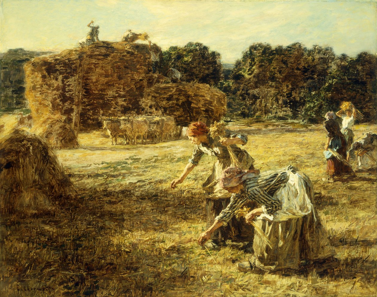 The Gleaners af Leon Augustin Lhermitte