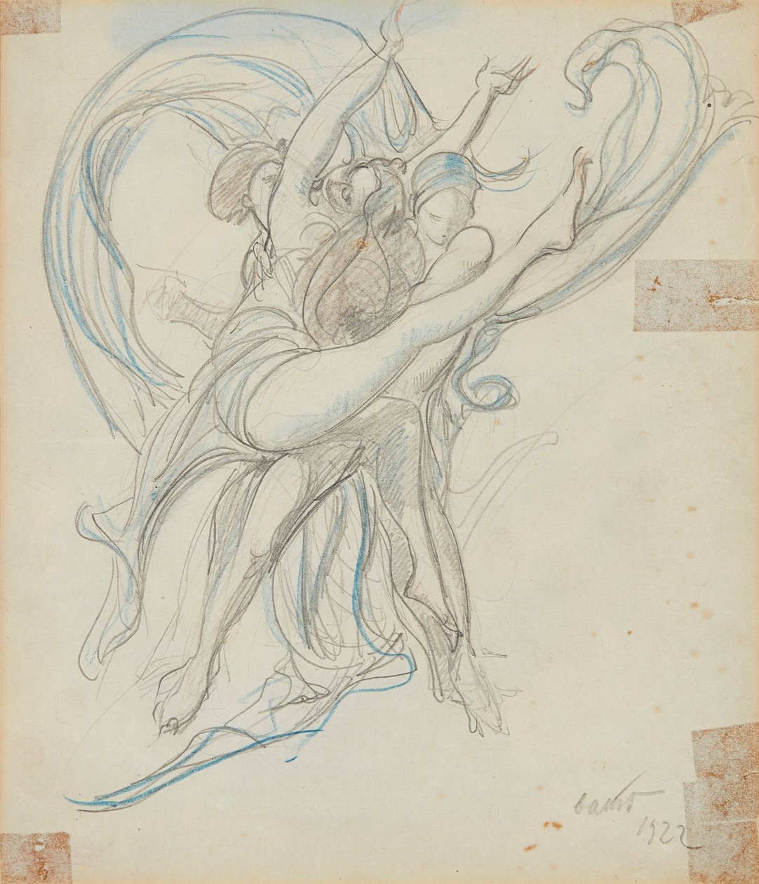 Gruppe af Dansere af Leon Bakst