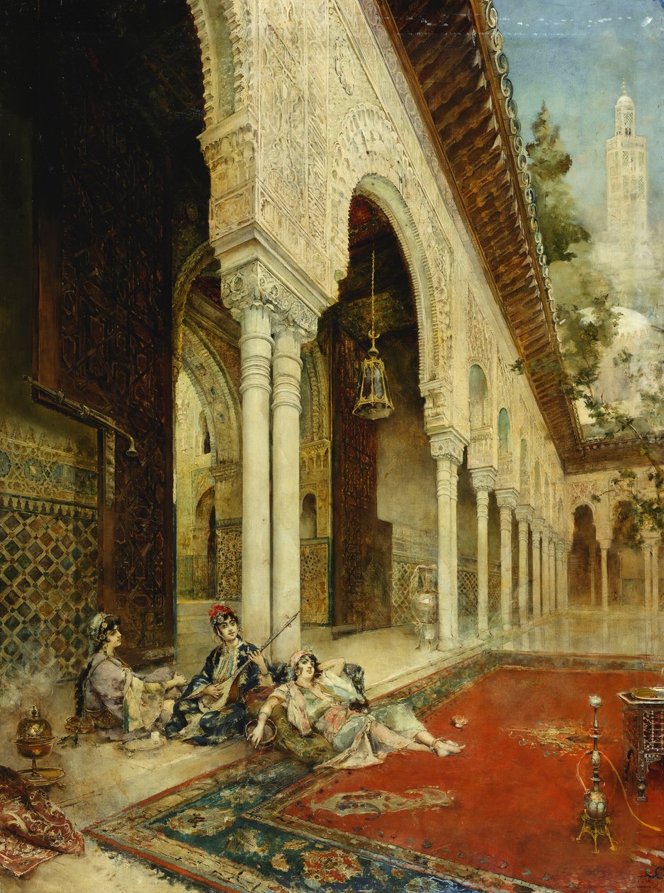 Ladies of the Harem, af Leon Francois Comerre