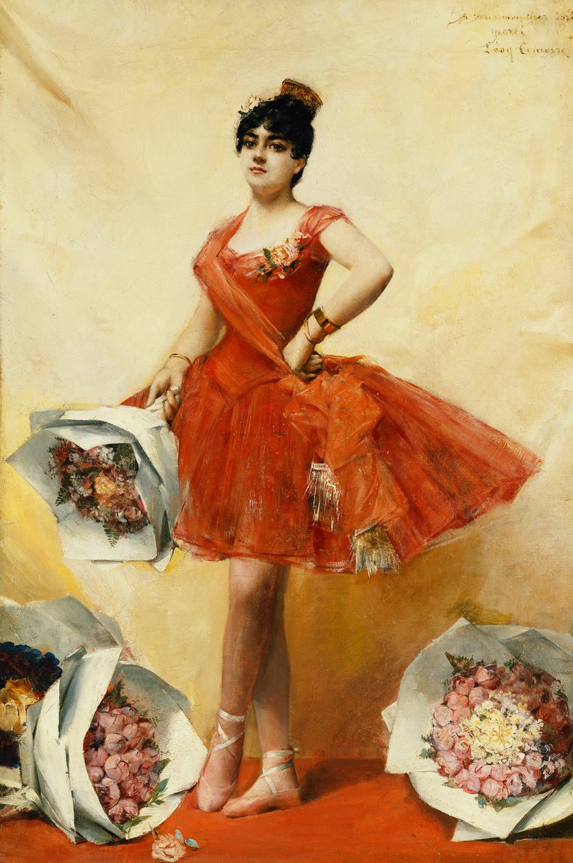 Balletdanseren, af Leon Francois Comerre