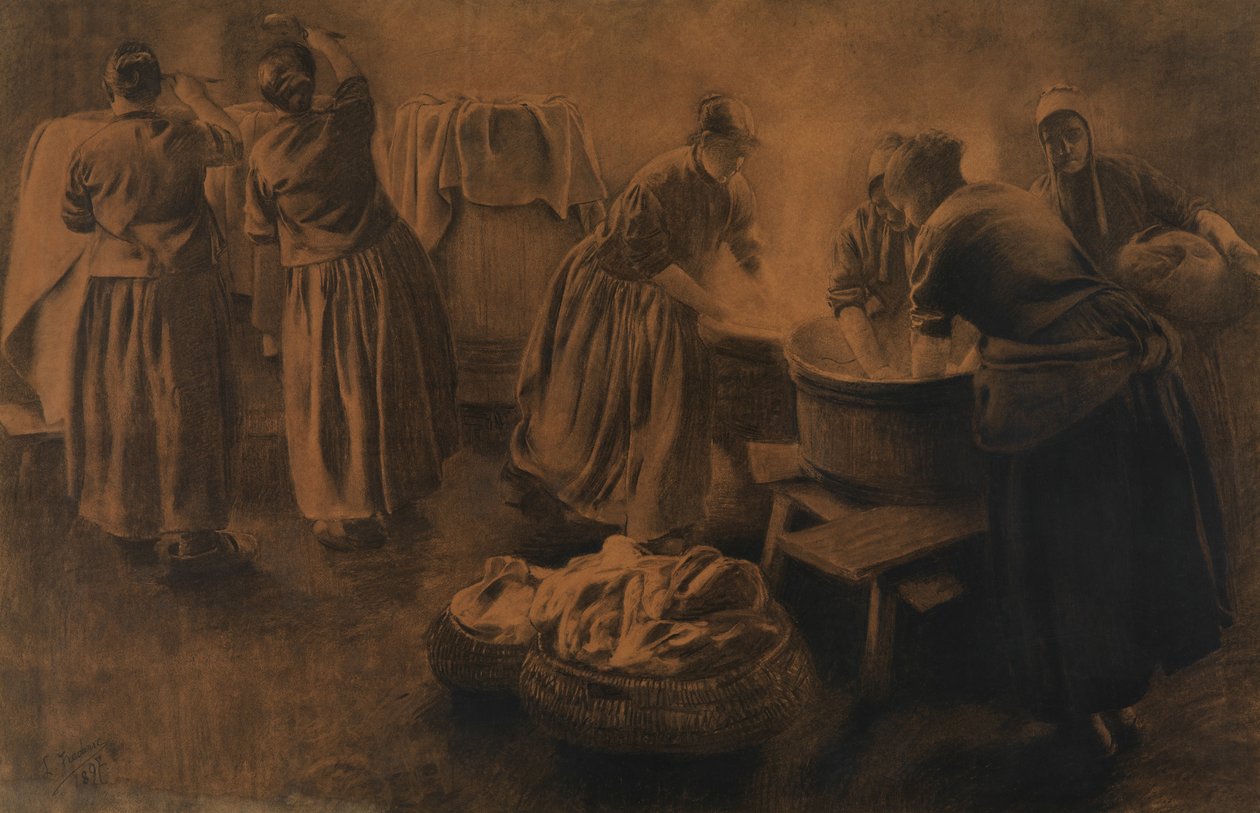Tågen (kul på papir) af Leon Henri Marie Frederic