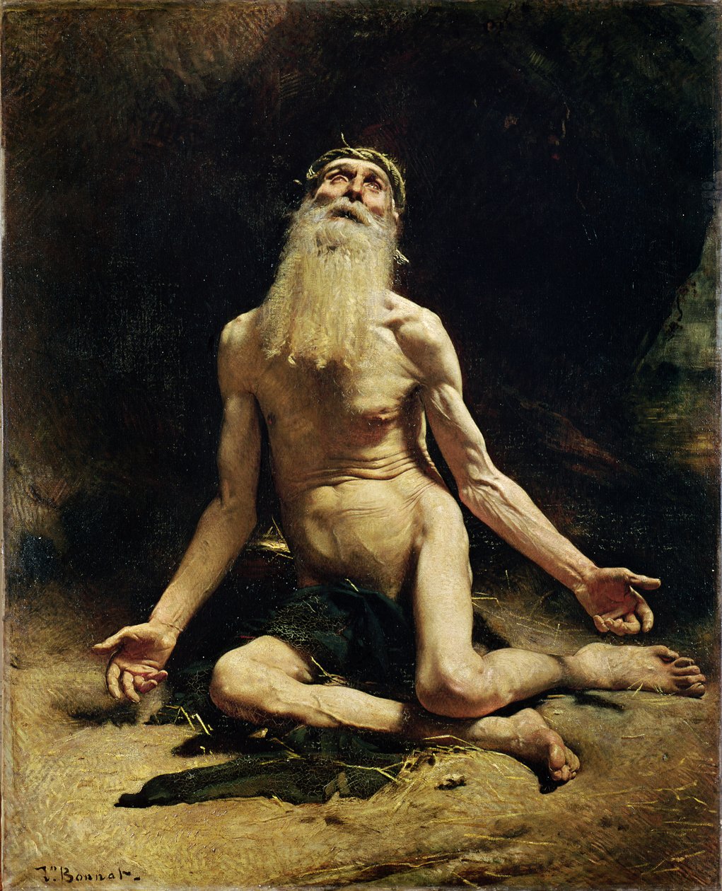 Job af Leon Joseph Florentin Bonnat
