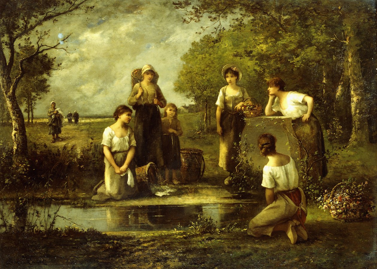 Vaskerierne, af Leon Richet
