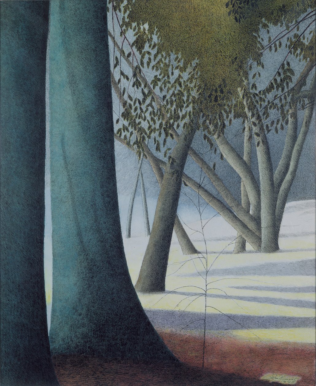 Bøgestammer af Leon Spilliaert