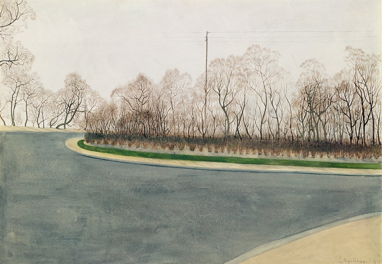 Øde vej af Leon Spilliaert