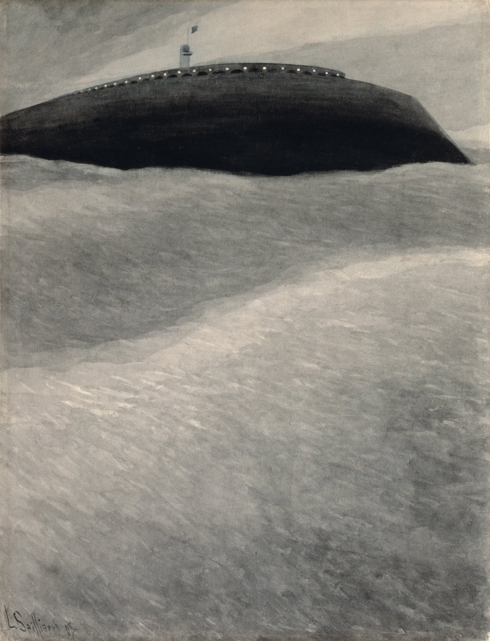 Fyrtårn, Oostende af Leon Spilliaert