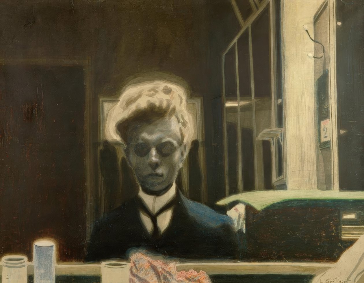 Selvportræt af Leon Spilliaert