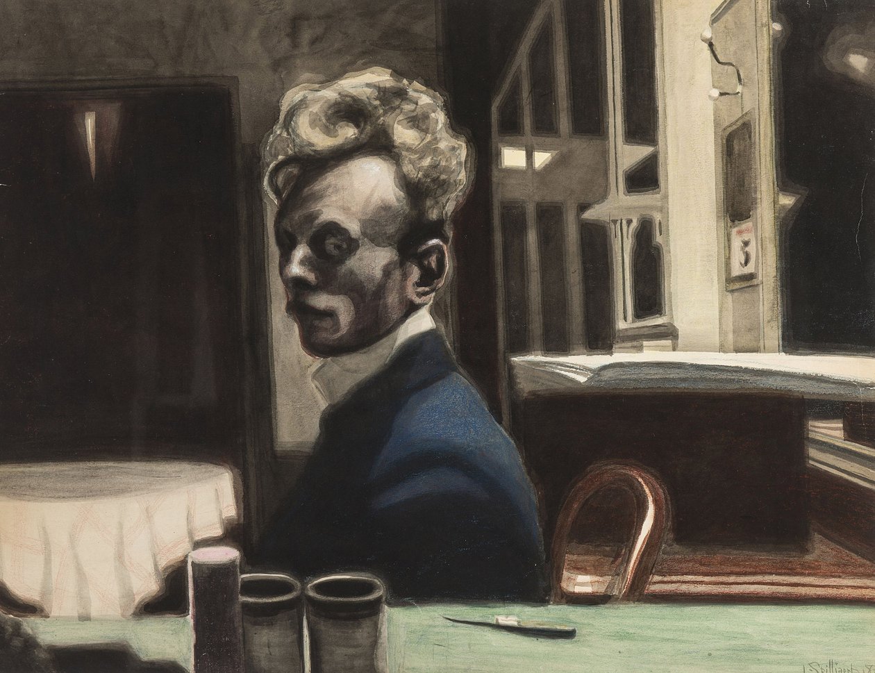 Selvportræt af Leon Spilliaert