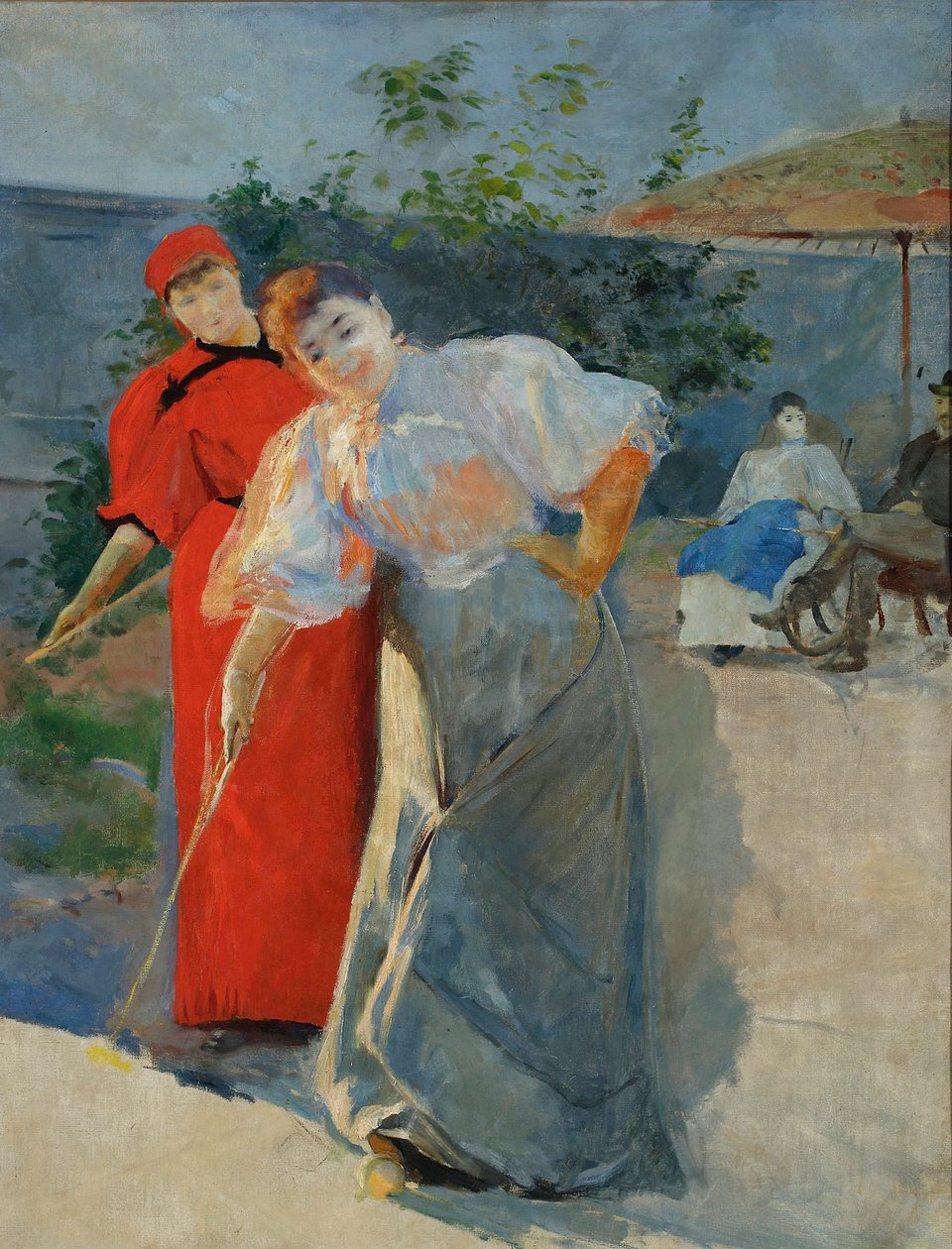Kroketspillet, 1892-1895. af Leon Wyczolkowski
