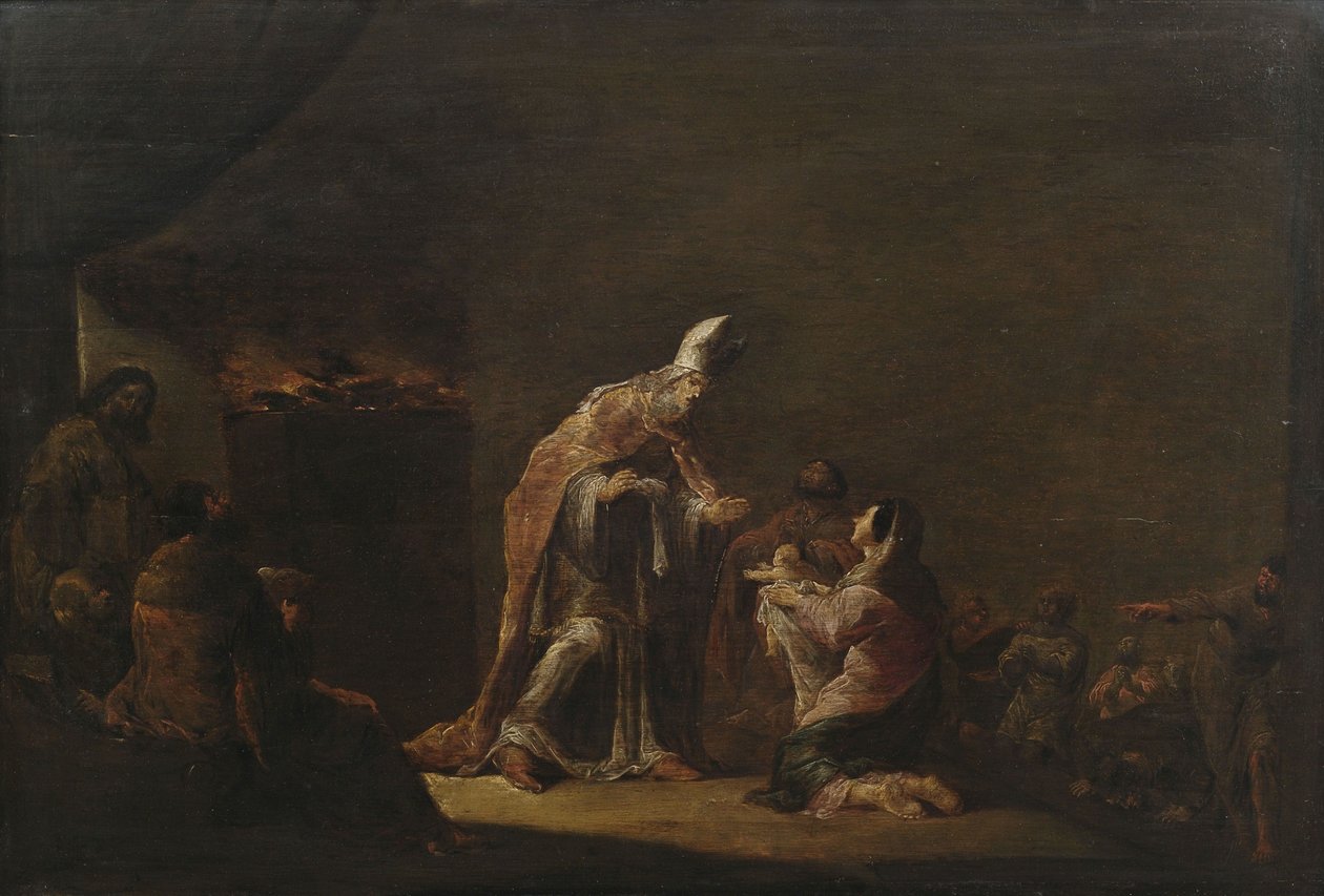 Præsentationen i templet af Leonard Bramer