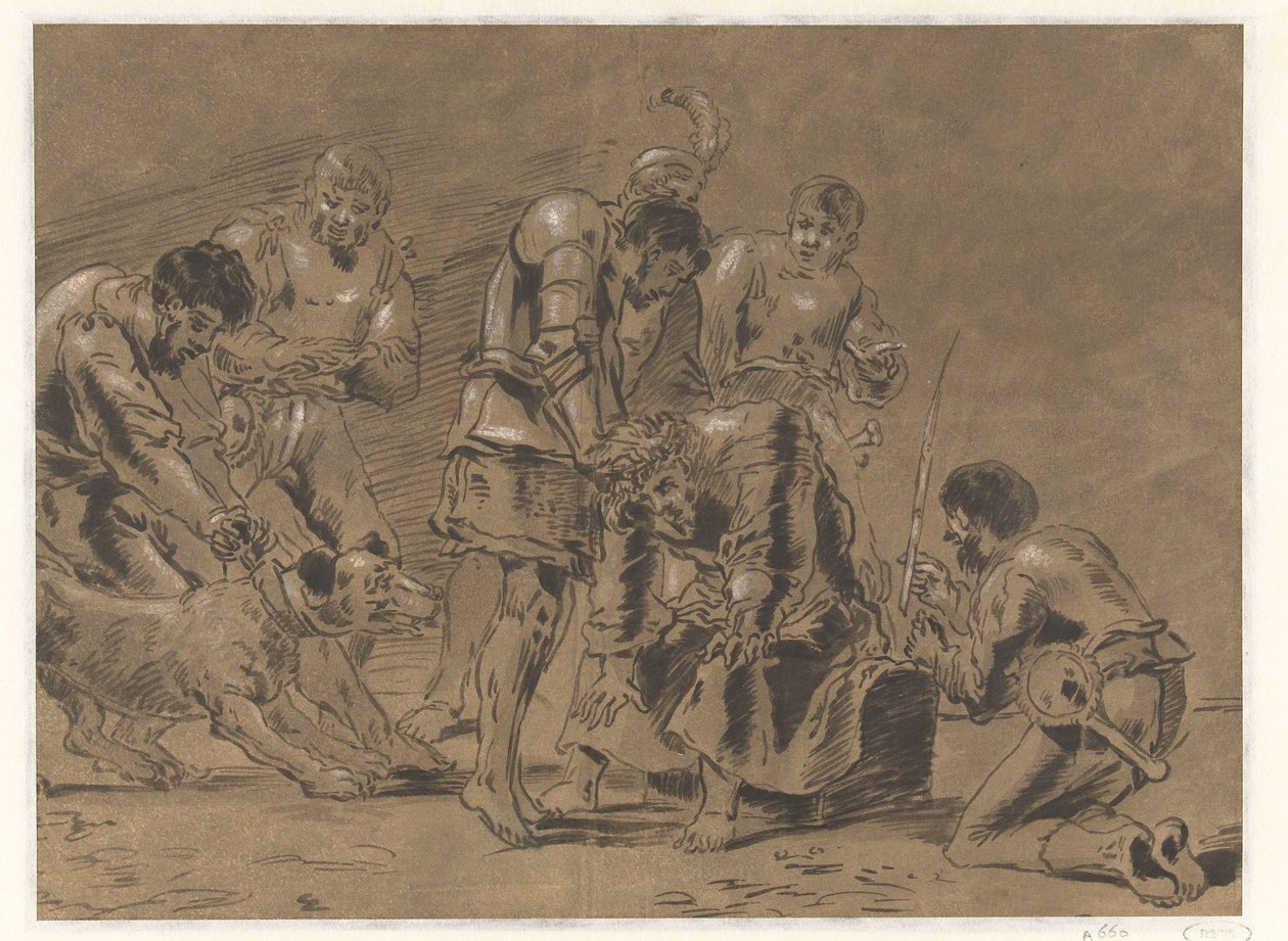 Tornekroningen af Leonaert Bramer