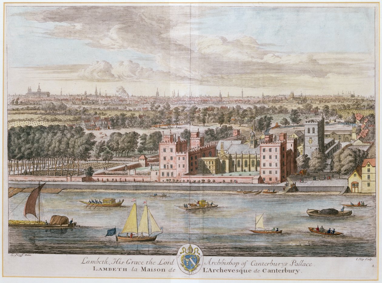Lambeth Palace, ærkebiskoppen af Canterbury