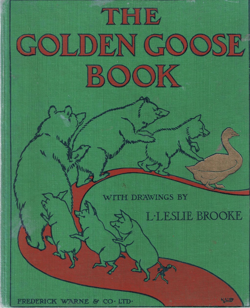 Forside: The Golden Goose Book af Leonard Leslie Brooke