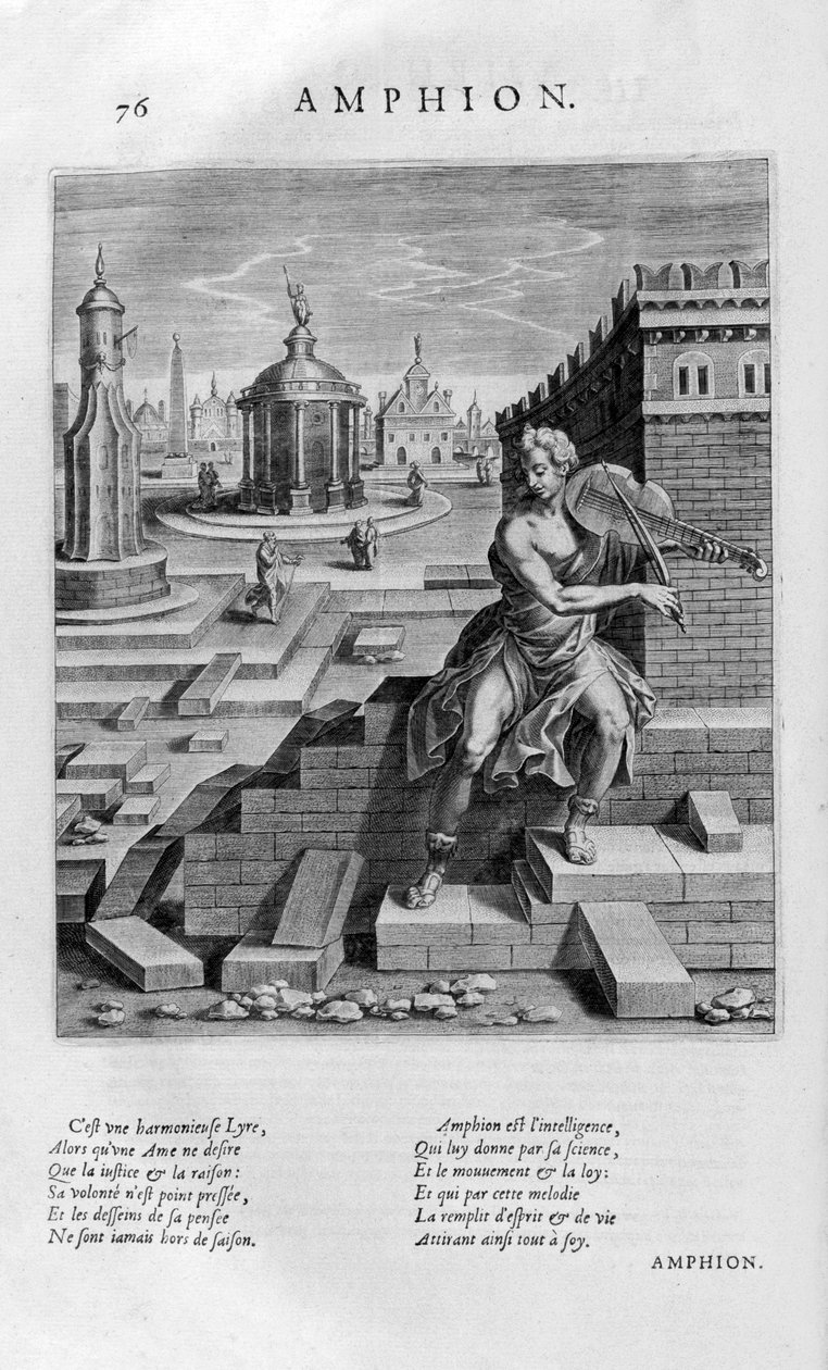 Amphion, 1615 af Leonard Gaultier