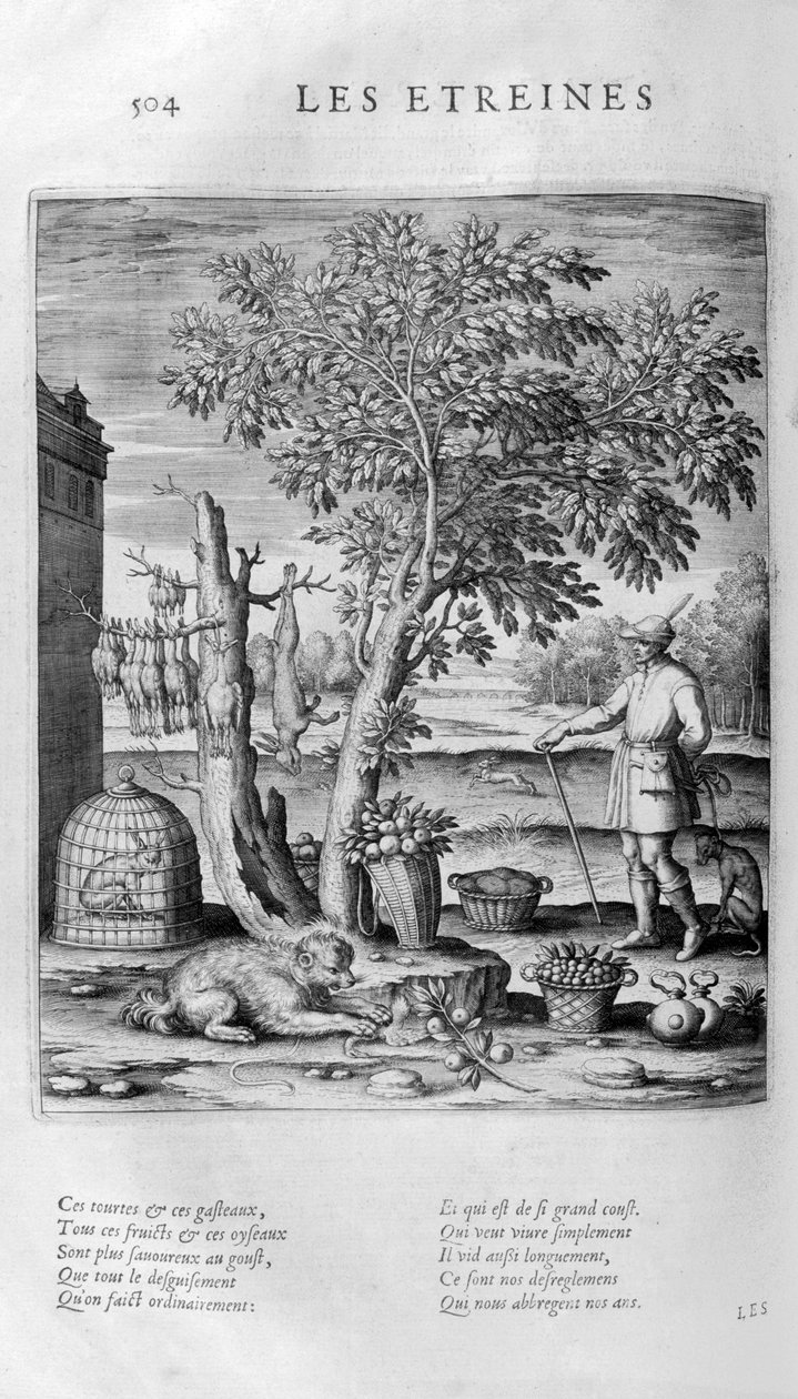 Knusene, gave, 1615 af Leonard Gaultier