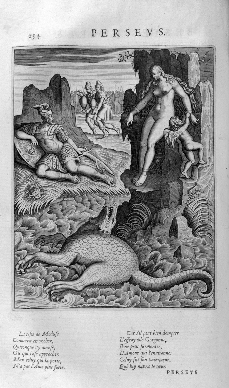 Perseus redder Andromeda af Leonard Gaultier