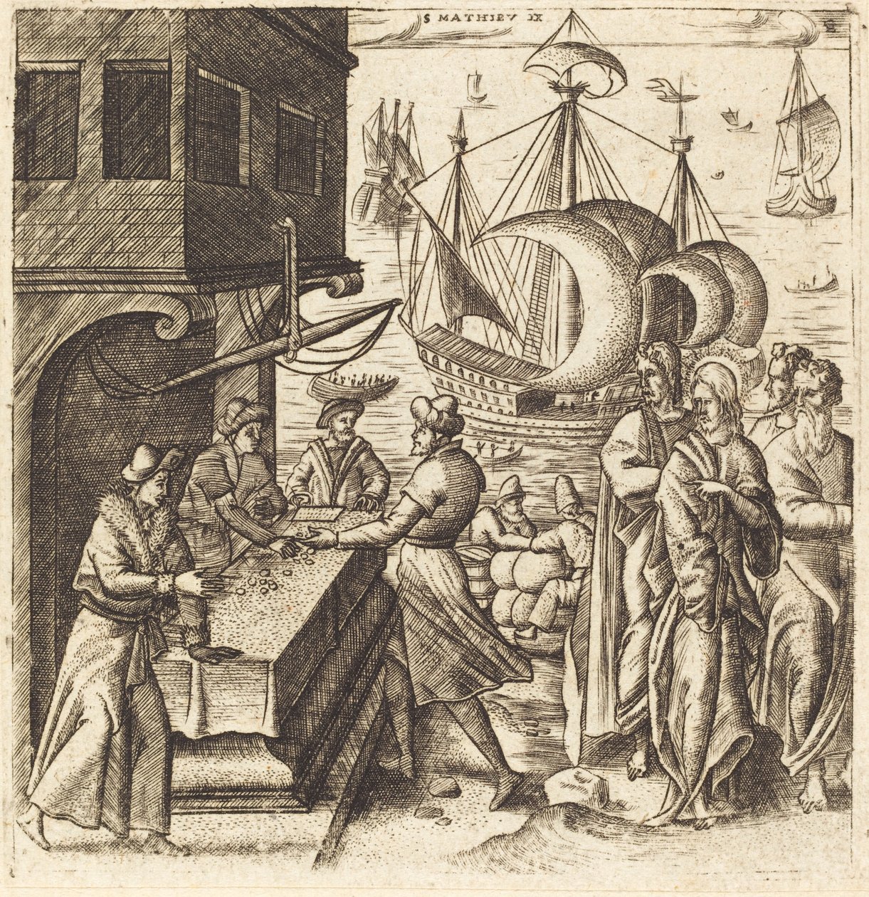 Matthæus kald af Leonard Gaultier